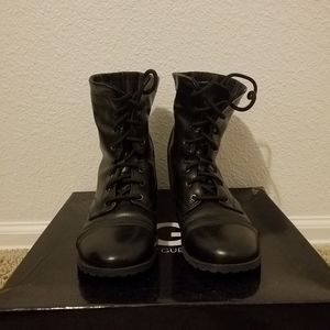 Black Combat Boot